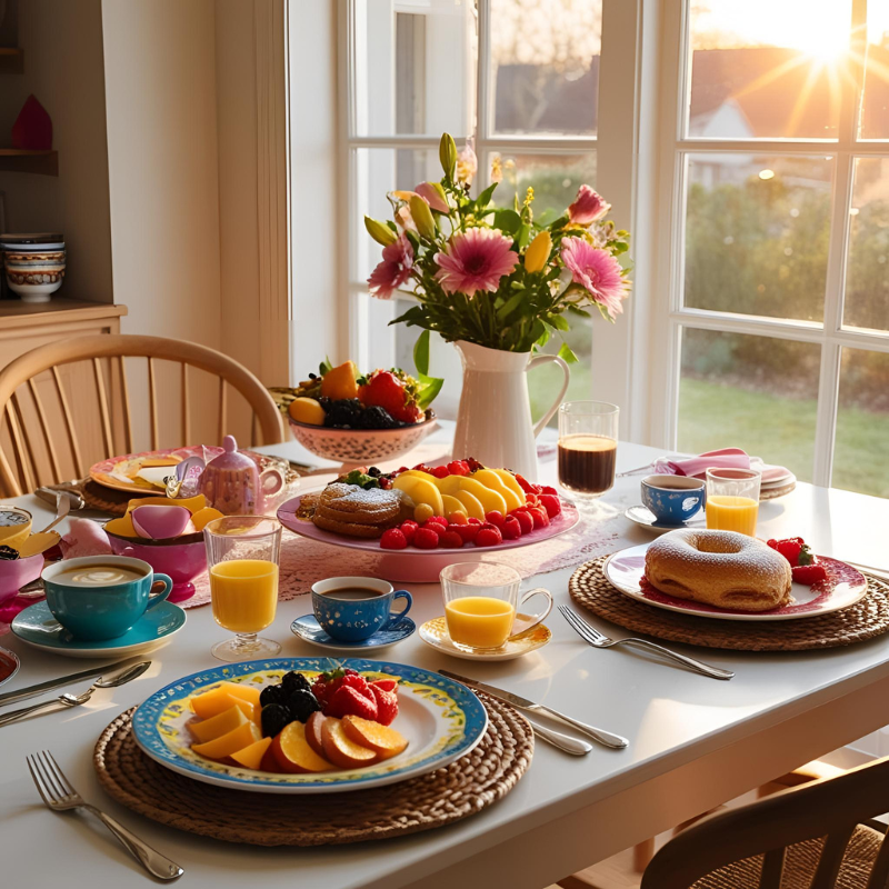 Desayuno sorpresa día de la madre. Regalos originales para el Día de la Madre hechos con el corazón