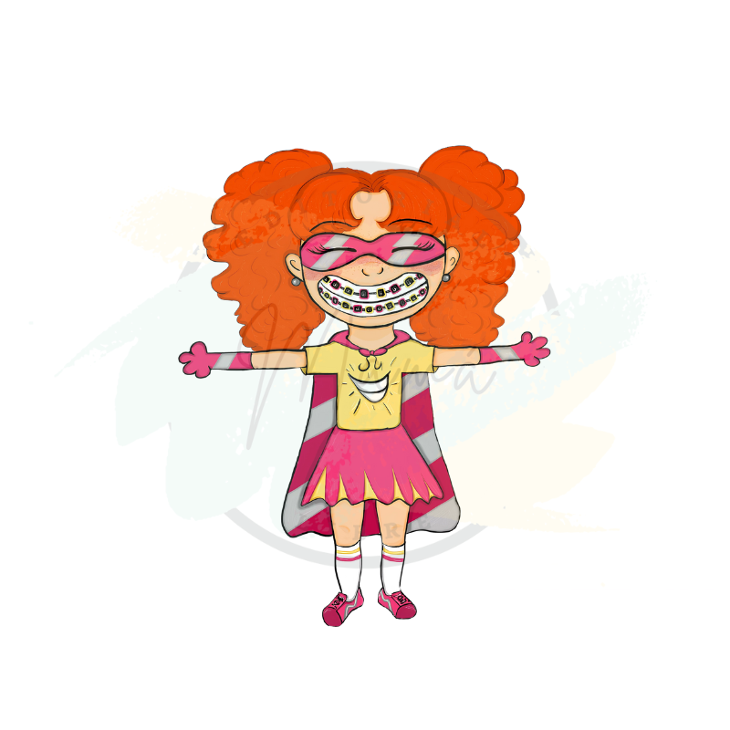 Super-Sonrisa: puede alegrar a cualquiera con su risa contagiosa y su espíritu positivo. Su misión es difundir la amabilidad y el buen humor.